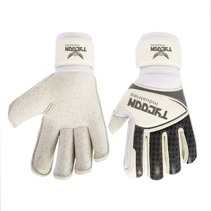 Soccer Goalkeeper Gloves With Finger Protection For Adults Football Gloves For Use <b>Only</b> Comfortable Latex Material - Product Image 2