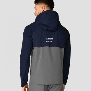 Conjunto de Dos Piezas de Chaqueta Cortavientos de Forro Polar Transpirable para Hombre, de Alta Calidad, Informal, para Invierno, Venta al por Mayor OEM, Personalizable, Estilo Urbano - Product Image 3