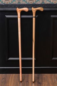 GENERATING Price Adjustable Wooden Cane with Multiple Knots Strong Wooden <b>Walking</b> <b>Stick</b> for Elders by Standard International - Product Image 4