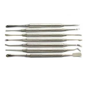 Kit d'équipements pour instruments de chirurgie dentaire manuelle d'implantation, comprenant des écarteurs périostiques et des périotomes par Surgiright - Product Image 5