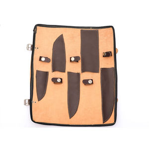 Juego de Cuchillos de Chef Profesionales Burraq, Hechos a Mano con Acero de Damasco, 5 Piezas, Mango de Madera, Ambidiestros, Aptos para Lavavajillas - Product Image 4