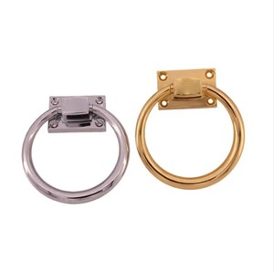 Manufacturer Polished Chrome Zinc Alloy Round Ring Door Pull Knockers - Product Image 3
