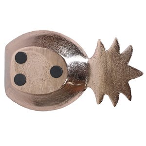 Bol décoratif plat de service artisanat plateau ananas prix bon marché aluminium décoratif Design personnalisé plateau et bols décoration de table - Product Image 5