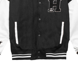 Veste universitaire unisexe, design réversible, style deux en un, option d'impression personnalisée, broderie personnalisée, équipe, école - Product Image 5
