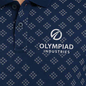 Venta al por mayor de los hombres personalizados XL verano para Polo de manga corta de punto de primera calidad con impresión digital - Product Image 4