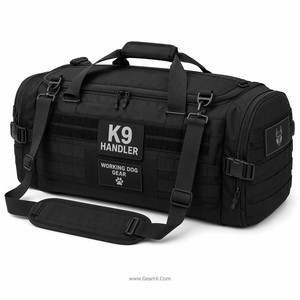 Sac de transport pour dresseur de chien, équipement d'entraînement canin, porte-équipement K9, gilet, laisse, rangement, pochette pour récompenses et jouets, sacs pour dresseurs K9 - Product Image 1