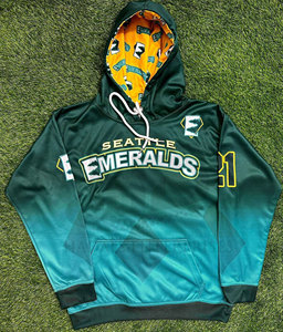 2024 Ropa deportiva Sublimación Sudaderas con capucha Sublimación de gran tamaño Sudaderas con capucha Sublimación personalizada - Product Image 4