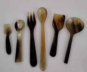 Style Viking Corne Cuillère Authentique À La Main Couverts Corne Cuillère Classique Décor À La Maison Unique Artisanat De L'Inde Avec Naturel - Product Image 3