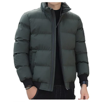 Veste matelassée personnalisée à col montant avec garniture en fourrure, respirante, imperméable, écologique, avec logo sur le devant, pour homme et femme, parka d'hiver