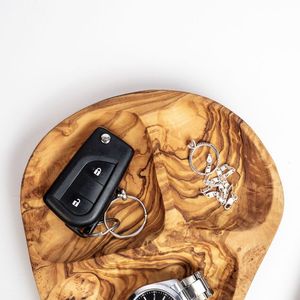 Bandeja de joyería de madera hecha a mano personalizada, tamaño de Color personalizado, organizador elegante para anillos, relojes, accesorios diarios-DIOS - Product Image 2