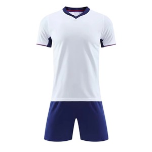 Nueva Llegada 2025, Uniforme de Fútbol Personalizado de Manga Corta, 100% Poliéster Transpirable, Superventas, Ropa de Fútbol para Adultos en Tallas Grandes - Product Image 1