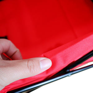 Detachable Wheels Effortless Folding Heavy Duty Utility Durable Collapsible <b>Wagon</b> Outdoor Garden Camping Park Shopping Storage - Product Image 2