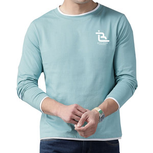 Durable <b>Men</b> <b>Long</b> <b>Sleeve</b> T Shirt High Quality Casual Wear O-Neck <b>Top</b> Wholesale Clothing Supplier - Product Image 1