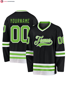 OEM Service Custom Sublimation Men's Ice Hockey Jersey Top Quality Premium Sublimation Ice Hockey Uniform for Adults - Product Image 4