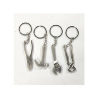 Porte-clés à pince en métal pour hommes, marteau personnalisé