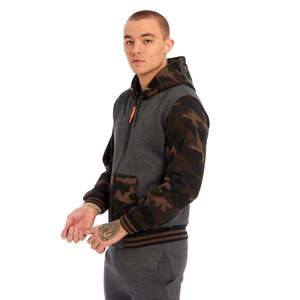 Chándal de invierno con capucha para hombre, holgado, 100% algodón, anti-UV, cortavientos, estampado, de secado rápido, ropa deportiva ecológica - Product Image 4