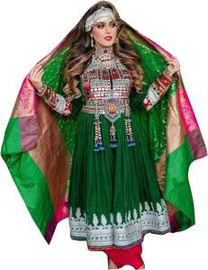 ชุดเดรส kuchi ทำมือสำหรับเด็กสาวชาวอัฟกานิสถานเดรสลายปักสีสันสดใสสำหรับ2024/2025เด็กผู้หญิง/ผู้หญิง - Product Image 4