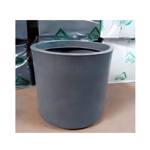 Maceta de cerámica compacta, ideal para plantas de interior pequeñas, acabado elegante y liso, combina con una decoración Bohemia moderna o minimalista - Product Image 3