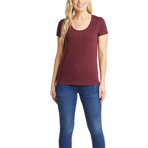 Print Tshirt for Women/<b>Lady</b> Fashionable Women T Shirts / High Quality Women Casual Clothing T Shirts Solid Color - Product Image 6