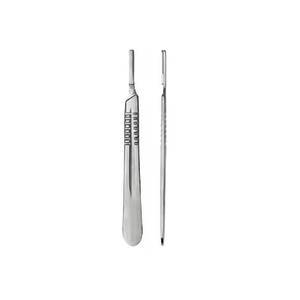 HNSC-ATF-0001 de poignée de scalpel d'acier inoxydable de HASIBI NAQIBI pour l'instrument chirurgical de dissection vétérinaire de chirurgie générale - Product Image 4