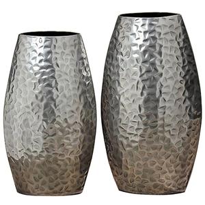 Meilleure vente Vase à fleurs en métal au design personnalisé finition dorée brillante Table de mariage de style moderne centre de table pot de fleur décoratif pour la maison - Product Image 6