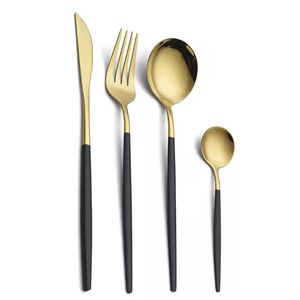 Recién llegado, juego de cubiertos Premium decorativos de acero inoxidable para el hogar, boda o cocina, cubiertos, utensilios para uso Premium - Product Image 2