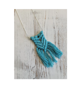 Collar de borla Vintage colgante de borla único bohemio para regalos de boda joyería de moda superior exigente - Product Image 3