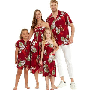 Conjunto de ropa familiar para vacaciones, colección de ropa a juego, ideal para vacaciones en la playa, aventuras de viaje y ocasiones especiales - Product Image 1