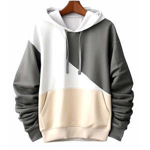 Sudaderas con Capucha Extra Grandes de Felpa Francesa Gruesa 100% Algodón para Hombre, de Alta Calidad, Lisas, para Ropa Urbana, con Logotipo Personalizado - Product Image 1