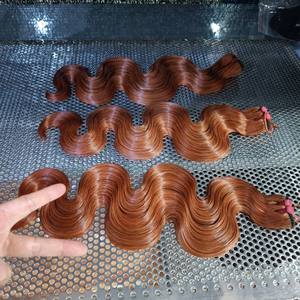 Cheveux humains bruts trame vague de corps cuticule alignée vierge 100% Remy Extension de cheveux non transformés pas cher faisceaux de cheveux humains - Product Image 4