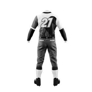 Ensembles d'uniformes de baseball en polyester conçus sur mesure de haute qualité pour adultes tenue de joueur d'équipe respirante - Product Image 6