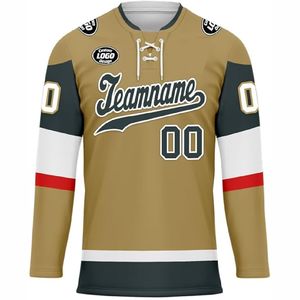 Nouveau 2025 Maillots de hockey sur glace de qualité supérieure Offre Spéciale sur mesure de haute qualité à bas prix - Product Image 2