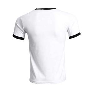 Camisetas de Algodón para Hombre al por Mayor, Impresión Bajo Demanda, Camisetas Gráficas Frescas de Verano, Camisetas de Manga Corta Personalizadas, Camisetas Ringer - Product Image 2