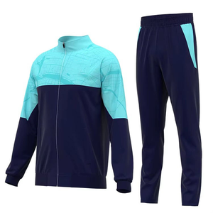 Survêtements de sport personnalisés pour hommes, en polyester, pour la course à pied, la randonnée, la marche, la mode, les ensembles de survêtements tissés - Product Image 5