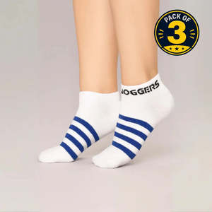Chaussettes de sport pour hommes avec compression, anti-transpiration, logo personnalisable, imprimé rayé mignon pour un style sportif - Product Image 1
