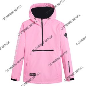 Logo personnalisé veste de ski d'hiver pour hommes veste de snowboard avec isolation thermique et capuche détachable pour vêtements de sport par temps froid - Product Image 3