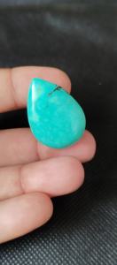 UDGEMS <b>Model</b> 277 Handmade Natural Chinese Turquoise Cabochons Loose Gemstones Green & Blue Shade Mixed Sizes for Jewelry Making - Product Image 3