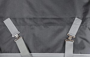 Tapis de cheval de luxe 1200D imperméables et respirants pour l'hiver Remplissage de 200 grammes-Tailles 51 \ "-87 \" - Product Image 4