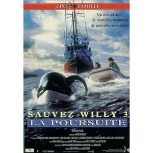 Carte postale Free Willy 3 avec techniques d'impression numérique pour les graphismes - Product Image 1