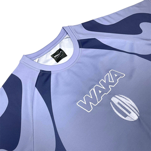 Maillot de football classique personnalisé en maille respirante avec motif rétro de sublimation Chemises de football de rue - Product Image 4