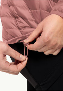 Vestes matelassées en nylon tendance pour femmes, automne, épaisses, coupe-vent, respirantes, fermeture éclair, rembourrage brillant, capuche - Product Image 4