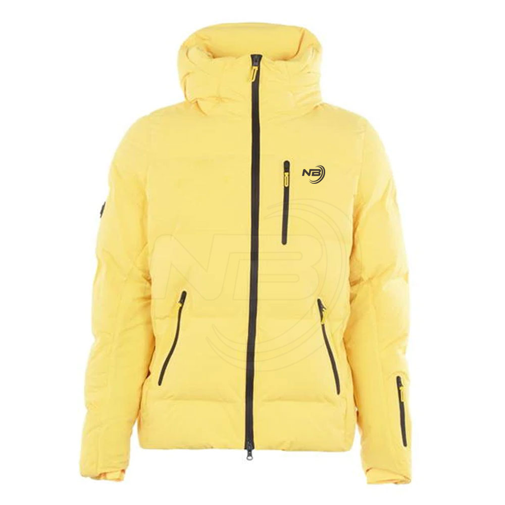 Mens Yellow Puffer Jackets - High Quality Winter Coats