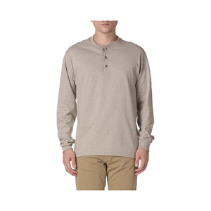 Chemises décontractées sur mesure pour hommes à col mandarin, fermeture à boutons corne, en tissu Dobby polyester/coton, séchage rapide, service OEM - Product Image 4