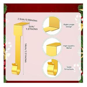 Support de bas en métal antique de concepteur de renne cintre de support en métal de qualité supérieure pour l'ornement suspendu de bas à bon prix - Product Image 5