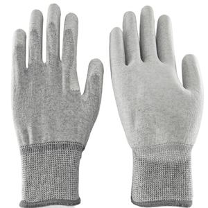 Guantes finos revestidos de PU Esd Palm para fabricar pantallas LCD y pantallas automotrices Guantes de mano antiestáticos - Product Image 2