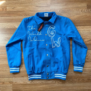 Veste universitaire de baseball pour homme de haute qualité, style streetwear, personnalisable sur le devant, pour l'hiver, très demandée, vente en gros, fabricant OEM - Product Image 1