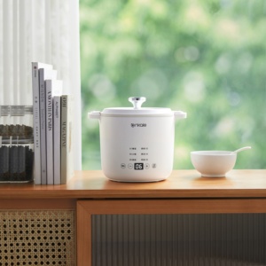 Petite capacité 1.5L multifonction 600W Mini cuiseur à riz à micro-pression autocuiseurs électriques à <span class=keywords><strong>huile</strong></span> en céramique blanche de qualité alimentaire - Product Image 6
