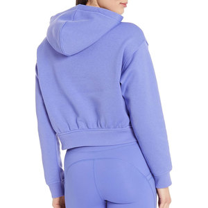 2024ฤดูใบไม้ร่วงเฮฟวี่เวท380Gเสื้อสวมหัวCrop Top Hoodieผู้หญิงStreetwearขายดีที่สุดออกแบบใหม่Crop Hoodies - Product Image 5