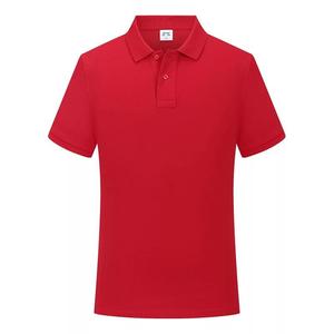 Haut de gamme hommes à manches courtes pour Polo 100% coton solide maillot décontracté 205g coton laminé col sans couture affaires - Product Image 4