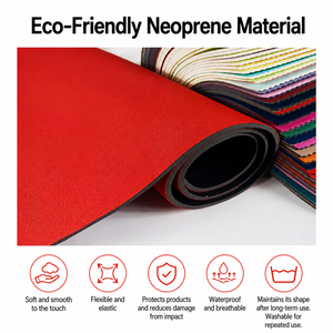 Borsa per il Trucco Imbottita, Morbido Astuccio Cosmetico, Organizer da Viaggio per la Bellezza, Custodia di Grande Capacità per Donne - Product Image 3